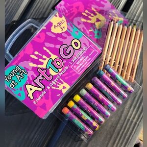 Travel Pack Kids Art To Go Coloring Activity Set For Camping Roadtrips